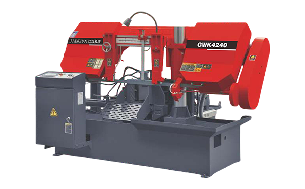 大英GWK4240数控双柱卧式带锯床