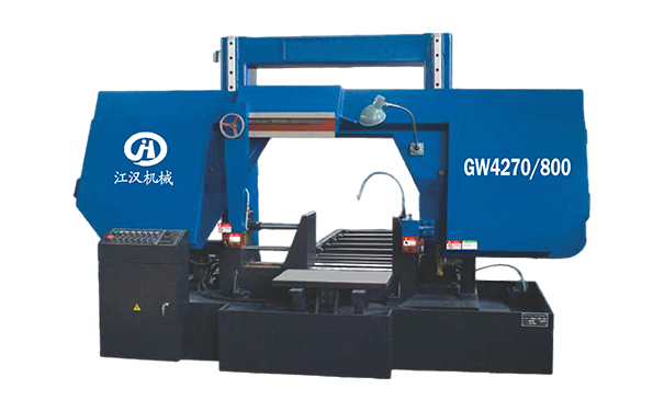 大英GW4270/800双柱龙门卧式带锯床