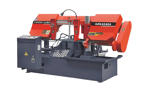 大英龙门带锯床工件照成切歪斜的原因是什么？